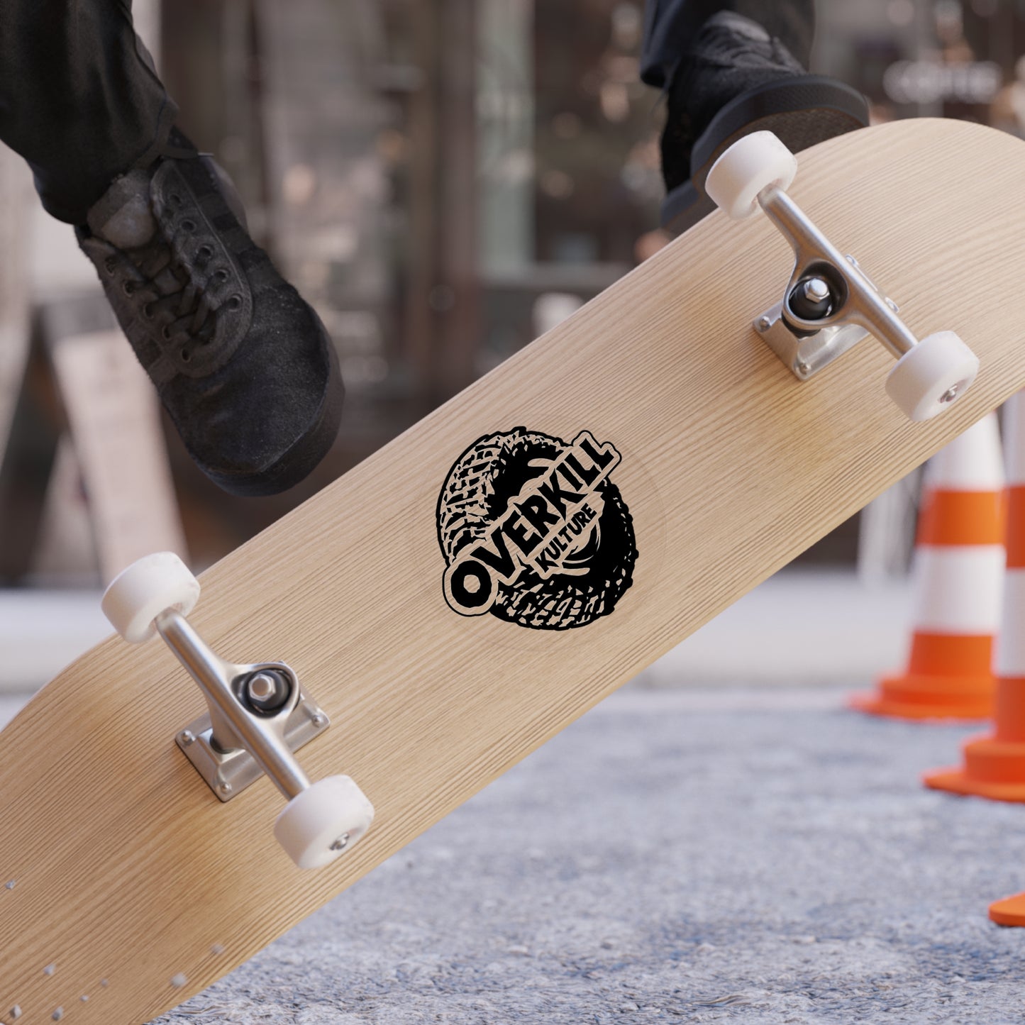 Overkill Kulture Logo Sticker
