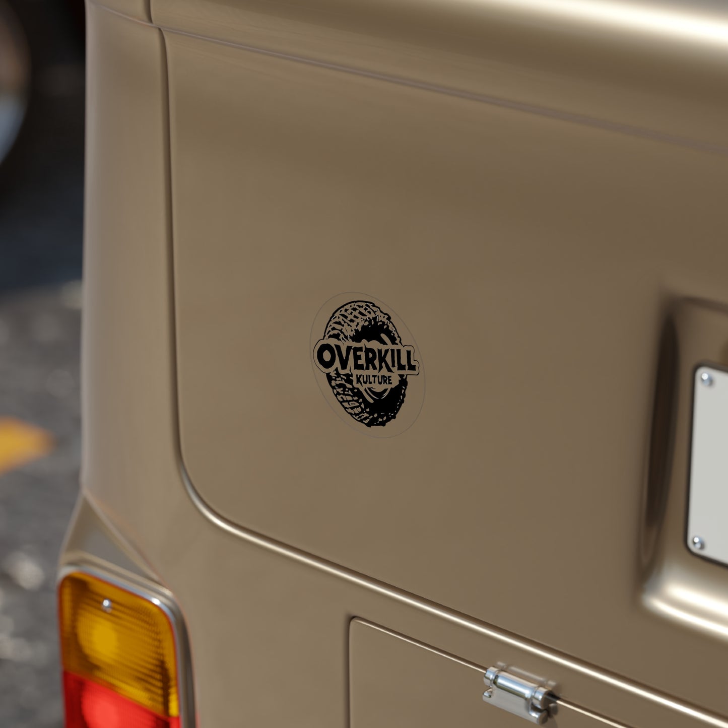 Overkill Kulture Logo Sticker