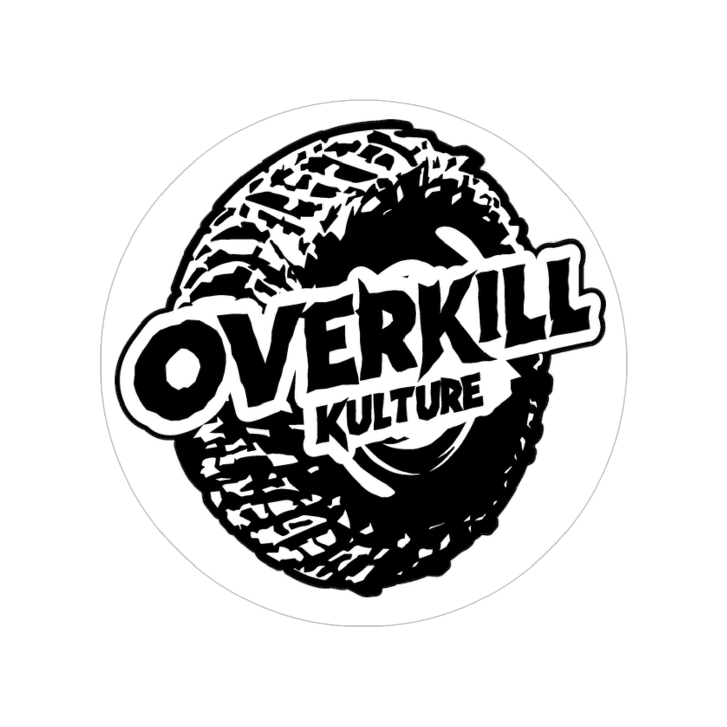 Overkill Kulture Logo Sticker