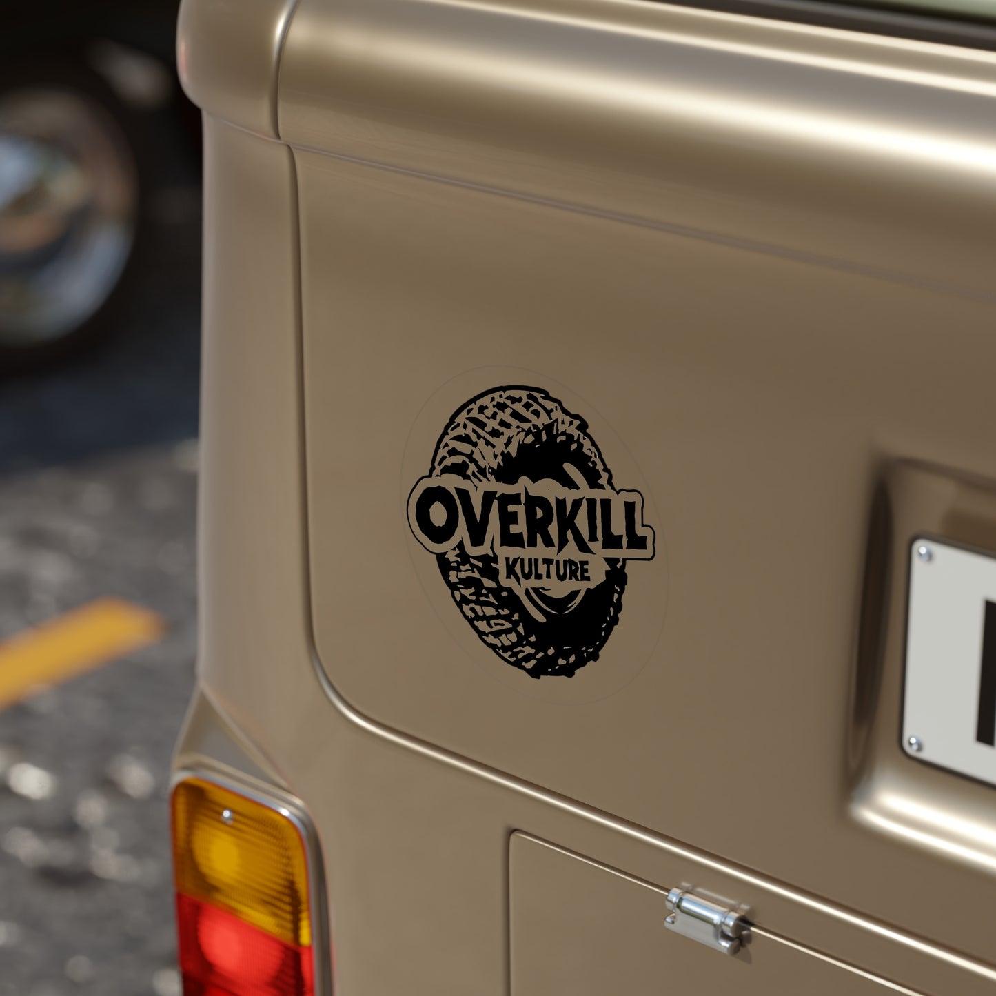 Overkill Kulture Logo Sticker