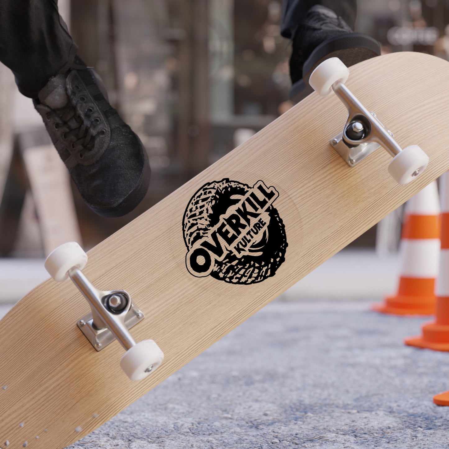 Overkill Kulture Logo Sticker