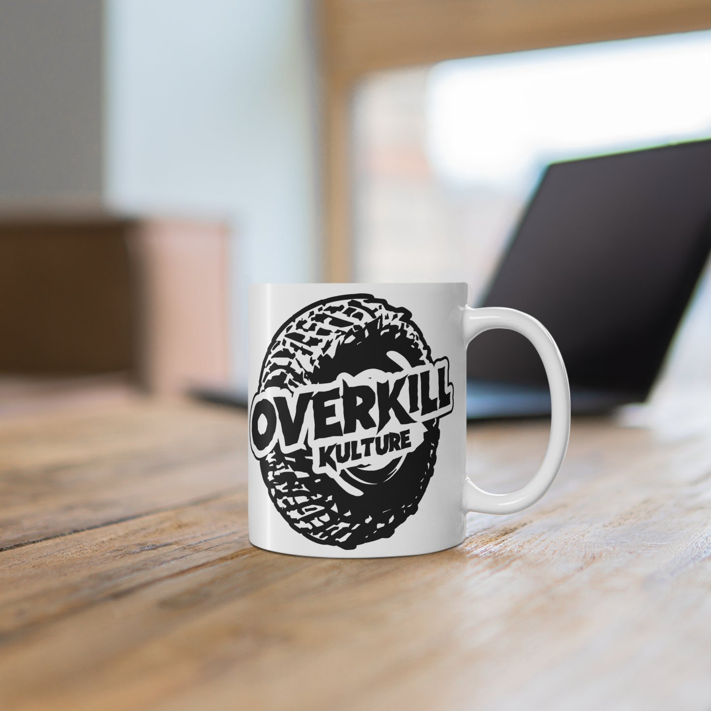 Overkill Kulture Logo Mug