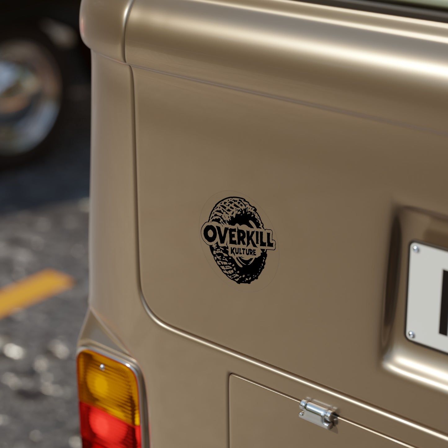 Overkill Kulture Logo Sticker