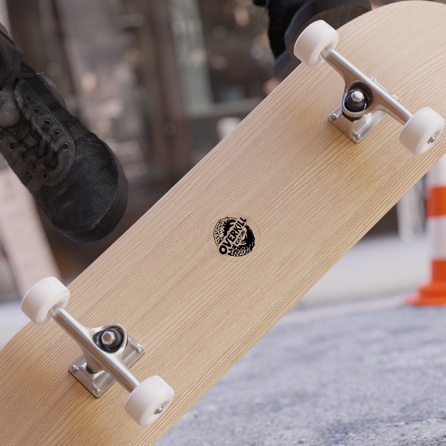 Overkill Kulture Logo Sticker