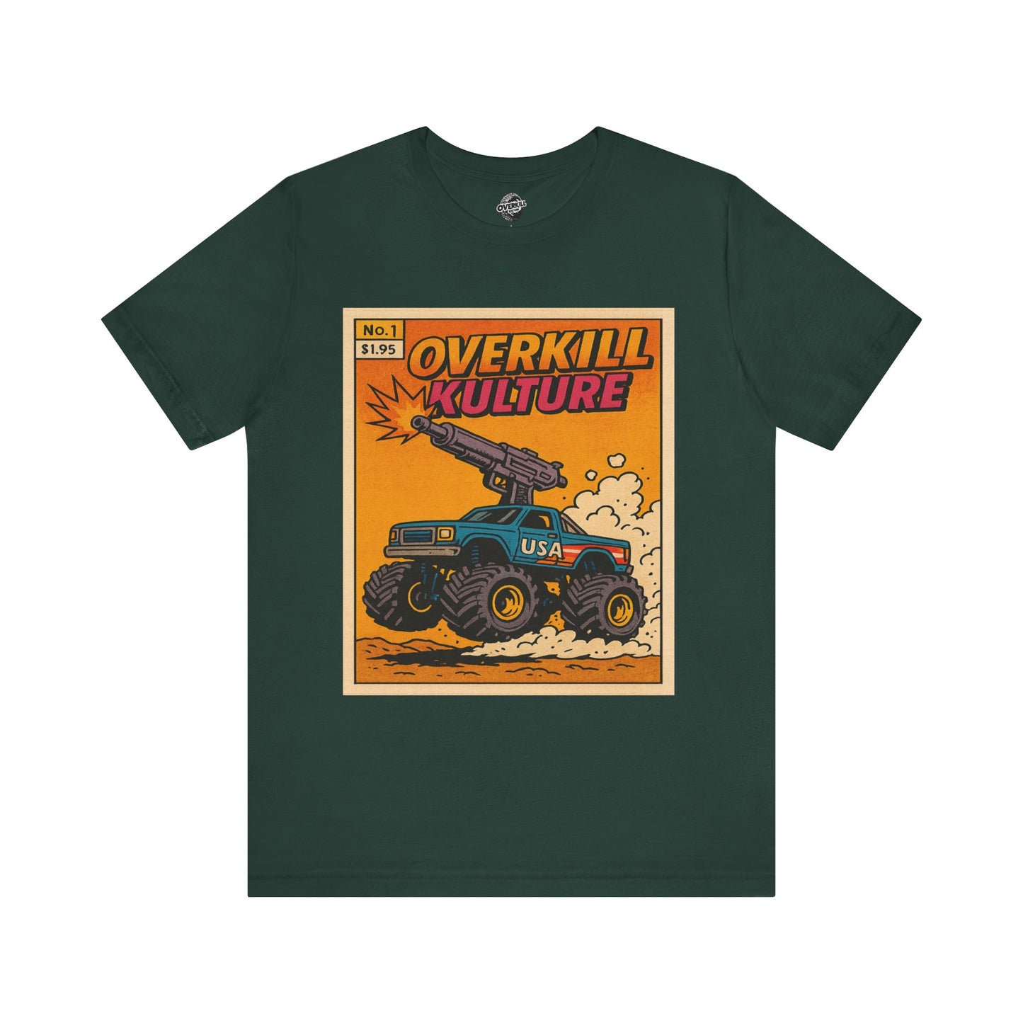 Monster Truck Comic T-Shirt