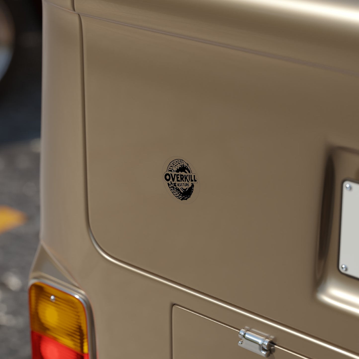 Overkill Kulture Logo Sticker