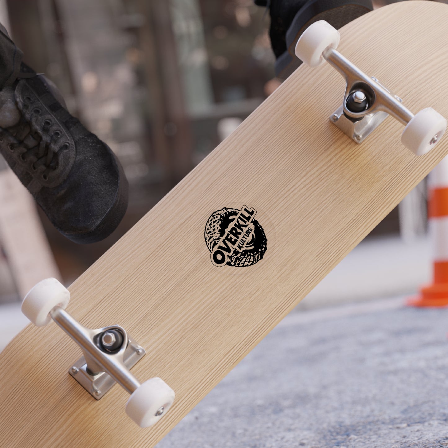 Overkill Kulture Logo Sticker