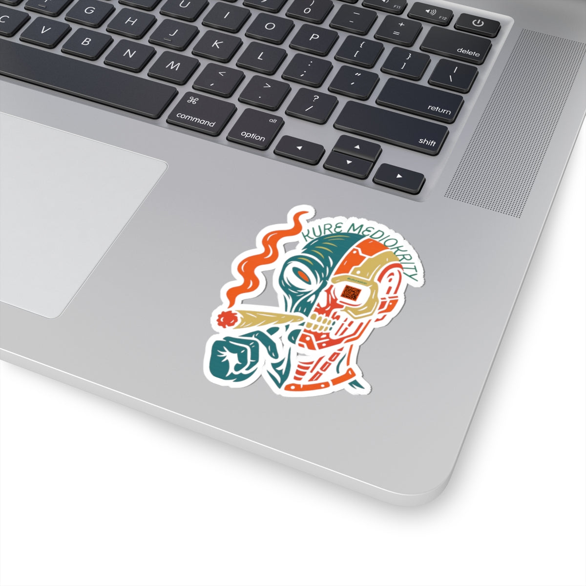 Alien Cyborg Sticker
