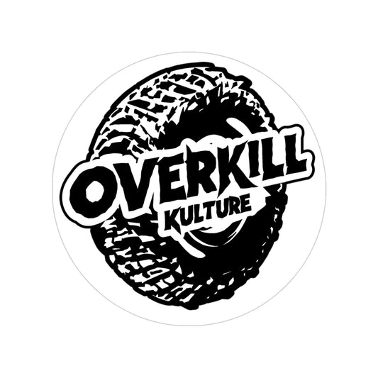 Overkill Kulture Logo Sticker