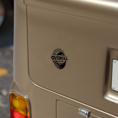 Overkill Kulture Logo Sticker